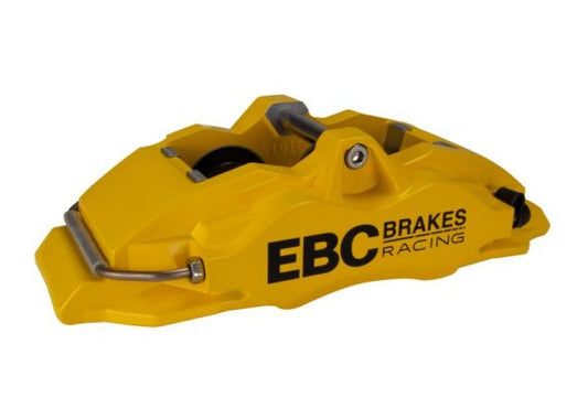 EBC Racing 2014+ Audi S1 (8X) Front Right Apollo-4 Yellow Caliper - Burkken Auto Parts