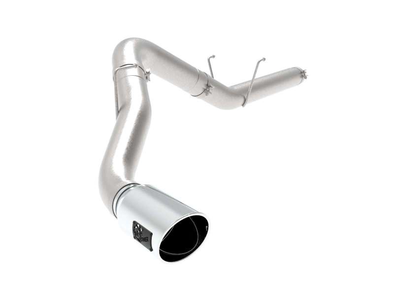 aFe 19-22 Ram Diesel Trucks L6-6.7L(td) Large Bore-HD 5in 409SS DPF-Back Exhaust System w/Pol Tip - Burkken Auto Parts
