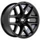 BBS TL-A 20x9 6x135 ET12 CB87 (Ford) Satin Black Wheel
