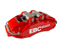 EBC Racing 08-21 Nissan 370Z Red Apollo-6 Calipers 355mm Rotors Front Big Brake Kit - Burkken Auto Parts