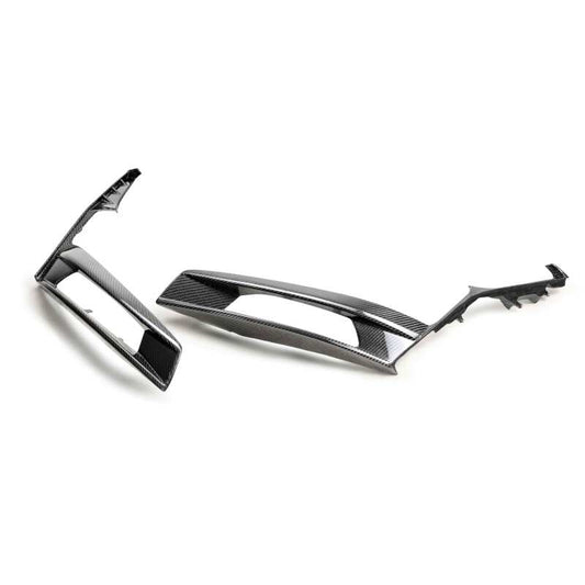 Anderson Composites 20-22 Ford Mustang Carbon Fiber Turn Signal Bezels - Burkken Auto Parts