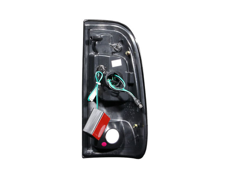 ANZO 1997-2003 Ford F-150 LED Taillights Black - Burkken Auto Parts
