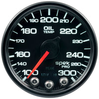 Autometer Spek-Pro - Nascar 2-1/16in Oil Temp 100-300F Bcb Ecu - Burkken Auto Parts