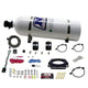 Nitrous Express GM LS 90mm Nitrous Plate Kit (50-400HP) w/15lb Bottle - Burkken Auto Parts