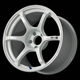 Advan RG-4 17x9.0 / +45 Offset / 5x114.3 / 73mm Bore / Racing White Metallic and Ring - Burkken Auto Parts