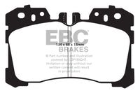 EBC 07+ Lexus LS460 4.6 Redstuff Front Brake Pads - Burkken Auto Parts