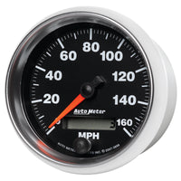 Autometer GS 3-3/8 inch 160 MPH In Dash Speedometer Gauge - Burkken Auto Parts