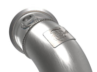 aFe Power Twisted Steel Down Pipe 3in 304 Stainless Steel w/ Cat 15-18 VW Golf R MKVII L4-2.0L (t) - Burkken Auto Parts
