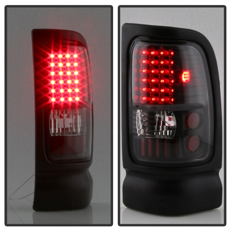 xTune Dodge Ram 1500 94-01 / Ram 2500/3500 94-02 LED Tail Lights Black ALT-ON-DRAM94-LED-BK - Burkken Auto Parts