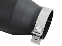 aFe Diesel Exhaust Tip Bolt On Black 4in Inlex x 6in Outlet x 12in - Burkken Auto Parts