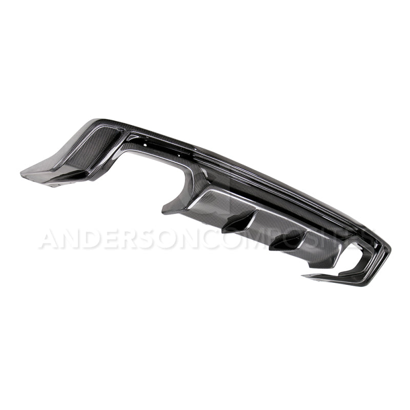 Anderson Composites 2016+ Chevy Camaro SS Type-AZ Carbon Fiber Rear Diffuser - Burkken Auto Parts