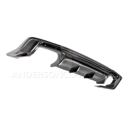 Anderson Composites 2016+ Chevy Camaro SS Type-AZ Carbon Fiber Rear Diffuser - Burkken Auto Parts