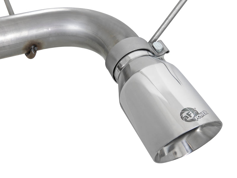 aFe Large Bore HD 3in 304 SS Cat-Back Exhaust w/ Polished Tips 14-19 Jeep Grand Cherokee V6-3.6L - Burkken Auto Parts