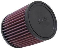 K&N Universal Rubber Filter - Round Straight 2.688in Flange ID x 4.5in OD x 5in H - Burkken Auto Parts