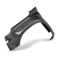 Seibon 2022 Nissan Frontier MB-Style Carbon Front Fibers Pair (2in rise 4in Wider) - Burkken Auto Parts