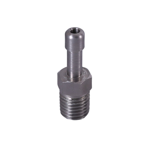 Aeromotive 1/16in NPT to 5/32in Hose Barb SS Vacuum/Boost Fitting - Burkken Auto Parts