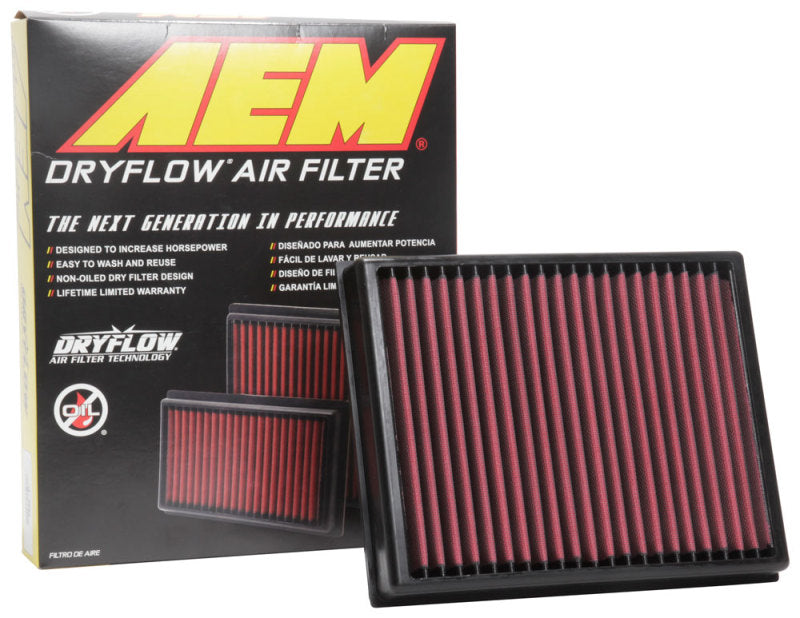 AEM 15-18 Ford Everest L5-3.2L DSL DryFlow Air Filter - Burkken Auto Parts