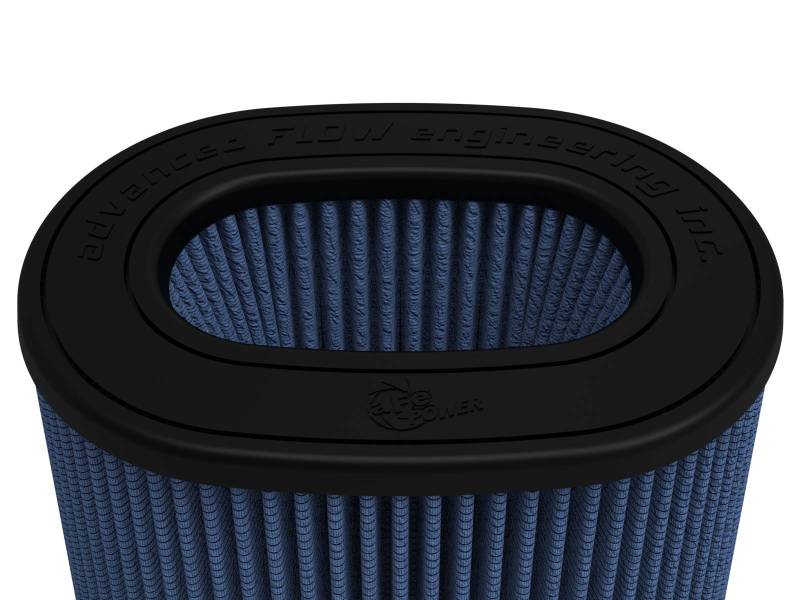 aFe MagnumFLOW Pro 5R Air Filter (6 x 4)in F x (8-1/2 x 6-1/2)in B x (7-1/4 x 5)in T x 7-1/4in H - Burkken Auto Parts