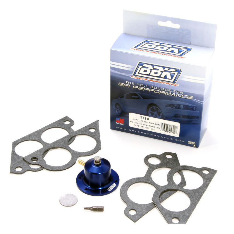 BBK GM Tuned Port 305 / 350 Adjustable Fuel Pressure Regulator Kit - Burkken Auto Parts