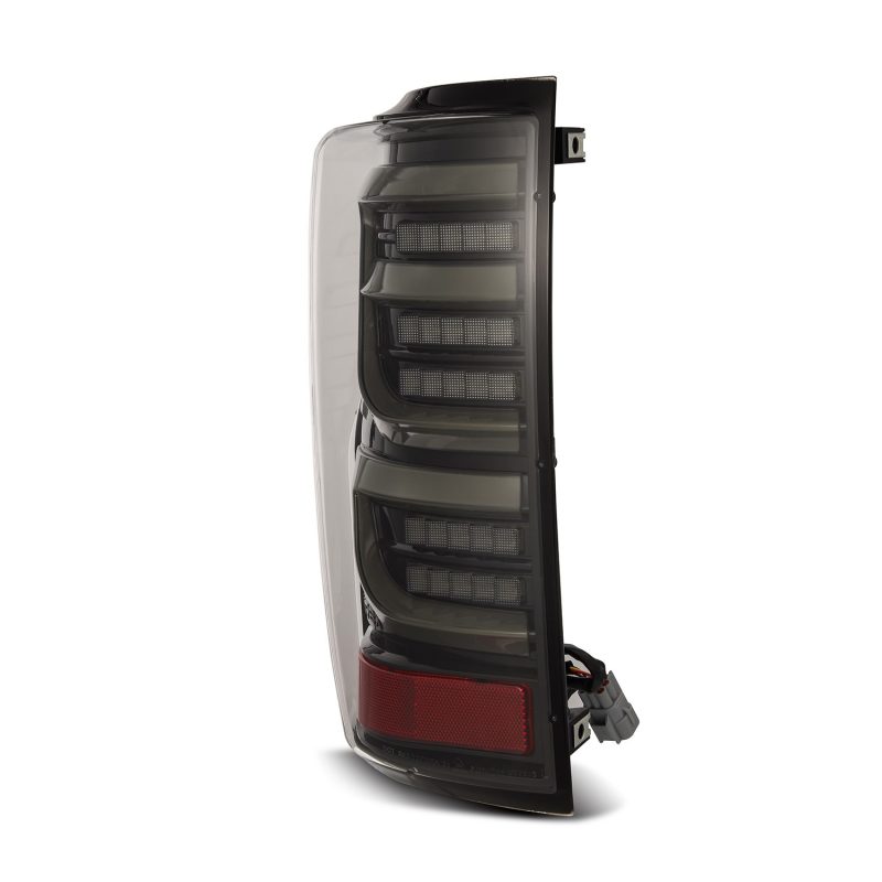 AlphaRex 07-13 Toyota Tundra LUXX-Series LED Tail Lights Alpha-Black - Burkken Auto Parts