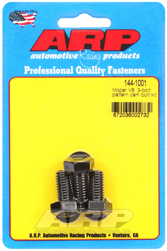 ARP Mopar V8 3-Bolt Pattern Cam Bolt Kit - Burkken Auto Parts