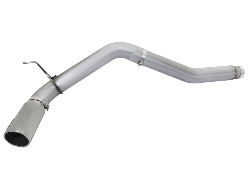aFe Atlas Exhaust 5in DPF-Back Exhaust Aluminized Steel 2016 Nissan Titan XD V8-5.0L w/ Polished Tip - Burkken Auto Parts