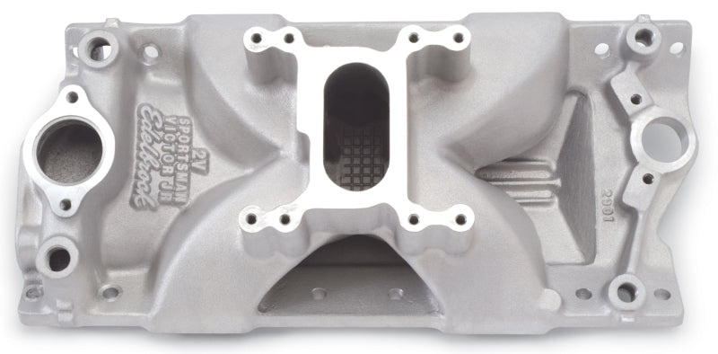 Edelbrock Victor Jr 2Bbl Manifold - Burkken Auto Parts