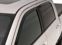 AVS 07-13 Chevy Silverado 1500 Ext. Cab Ventvisor Front & Rear Window Deflectors 4pc - Smoke - Burkken Auto Parts