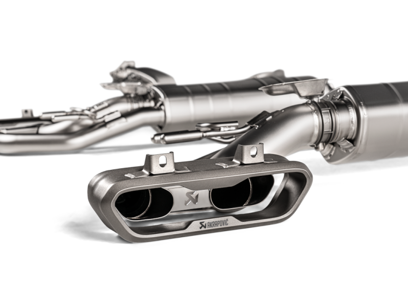 Akrapovic 19-24 Mercedes-AMG G 500 Evolution Exhaust - Titanium - Burkken Auto Parts