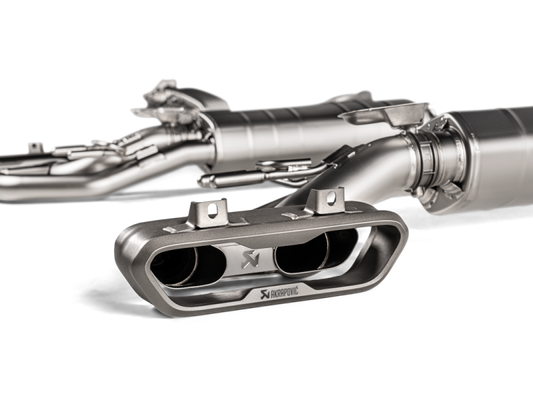 Akrapovic 19-24 Mercedes-AMG G 500 Evolution Exhaust - Titanium - Burkken Auto Parts
