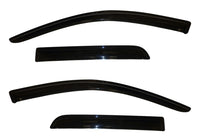 AVS 11-13 Mitsubishi Outlander Sport Ventvisor Outside Mount Window Deflectors 4pc - Smoke - Burkken Auto Parts