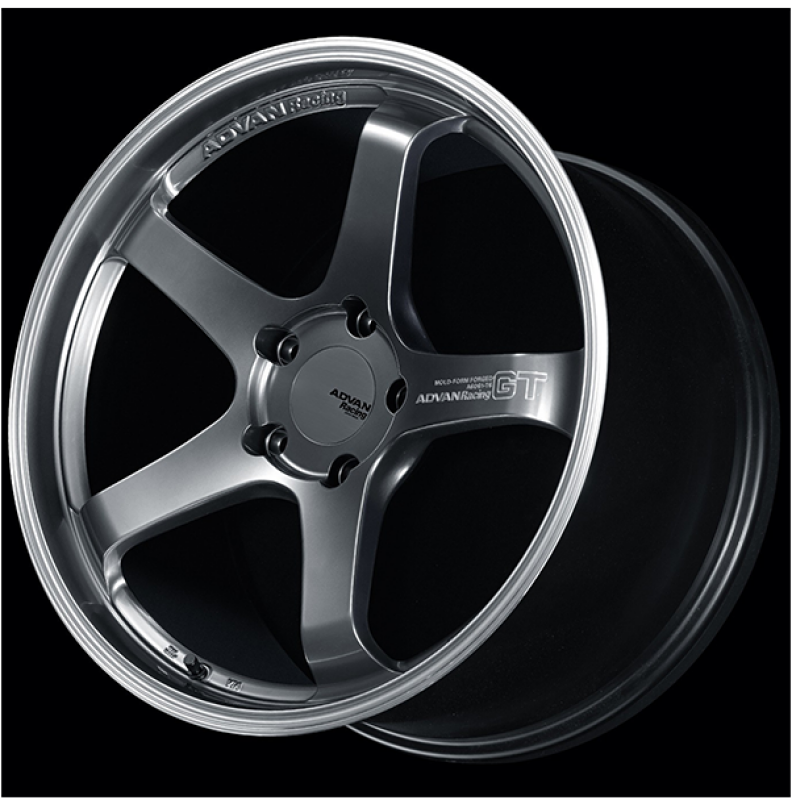 Advan GT 19X9.5 +45 CL-CL Racing Titanium Black Wheel - Burkken Auto Parts