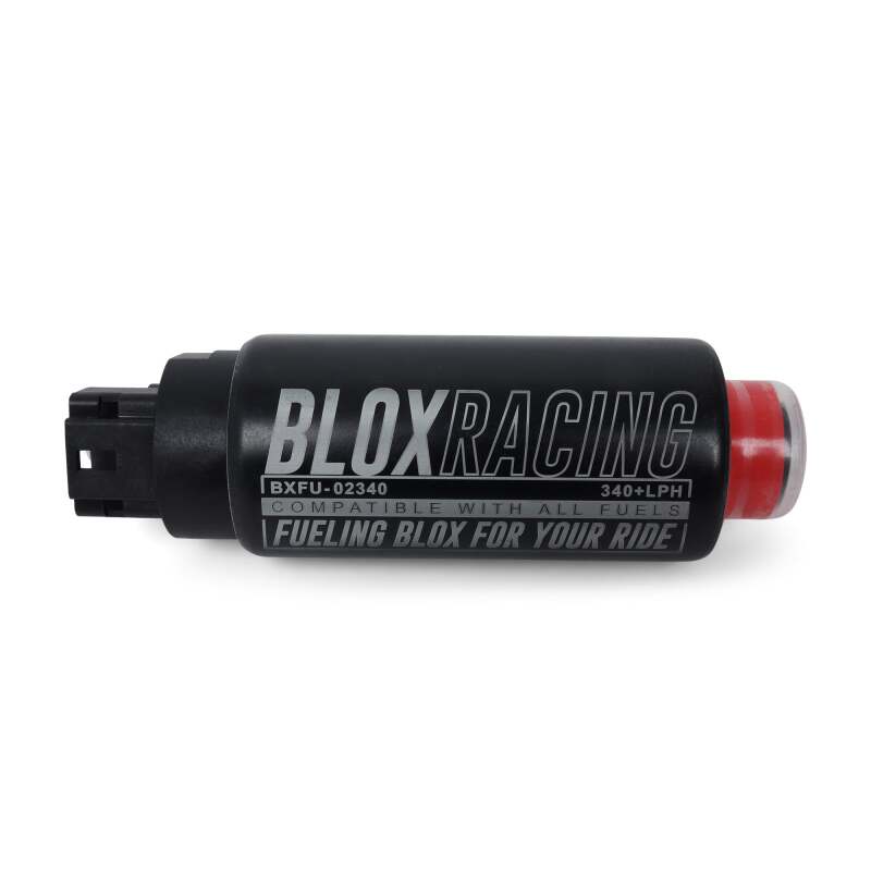 BLOX Racing 320LPH Electric Fuel Pump E85 In-tank - Inline Inlet - Burkken Auto Parts
