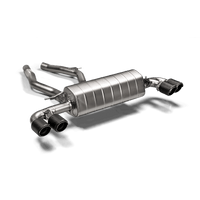 Akrapovic 2019 BMW Z4 M40i (G29) Slip-On Line (Titanium) w/Carbon Fiber Tips - Burkken Auto Parts