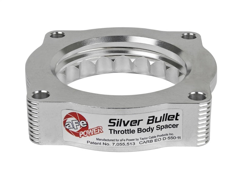 aFe Silver Bullet Throttle Body Spacer N62 Only BMW (E53) 04-09 5series (E60) 04-09 6series (E63/64) - Burkken Auto Parts