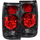 ANZO 1989-1995 Toyota Pickup Taillights Black - Burkken Auto Parts