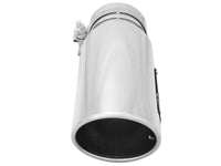 aFe MACHForce-XP 304 Stainless Steel Polished Exhaust Tip 3.5in x 4.5in Out x 12in L Clamp-On - Burkken Auto Parts