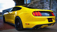 Corsa 2015-2017 Ford Mustang GT 5.0 3in Axle Back Exhaust Black Dual 4.5in Tip Sport - Burkken Auto Parts