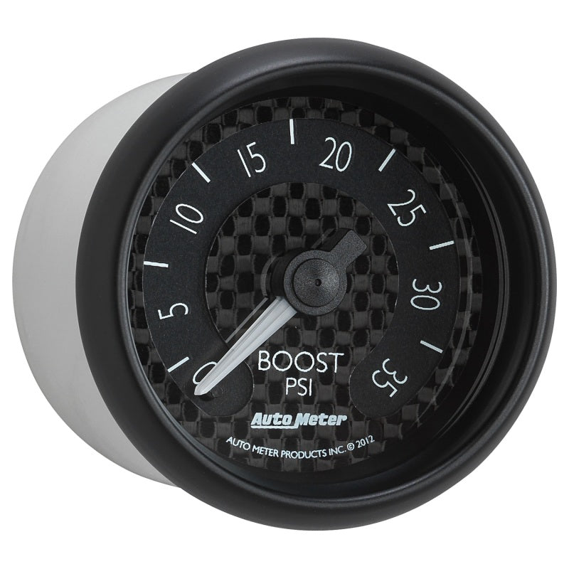Autometer GT Series 52mm Mechanical 0-35 psi Boost Gauge - Burkken Auto Parts