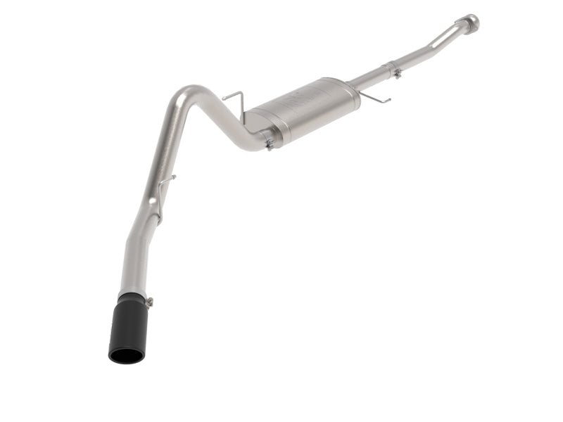aFe Apollo GT 3in 409 SS Cat-Back Exhaust 2021 Ford F-150 V6 2.7L/3.5L (tt)/V8 5.0L w/ Black Tips - Burkken Auto Parts