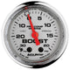 Autometer Marine Chrome Ultra-Lite 2-1/16in 0-30 HG / 0-20 PSI Vacuum / Boost Gauge - Burkken Auto Parts