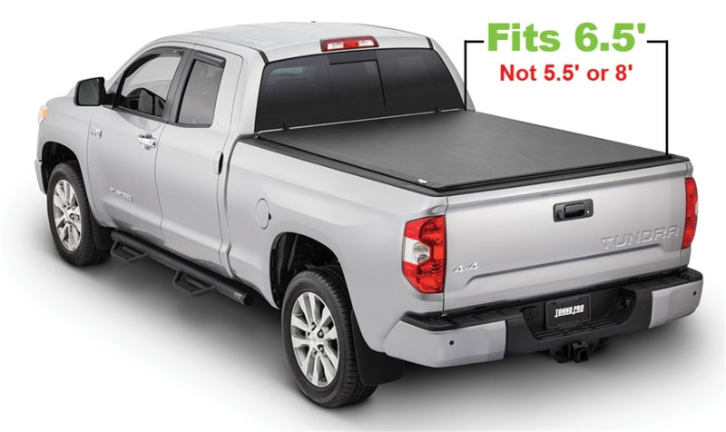 Tonno Pro 07-19 Toyota Tundra 6.5ft Fleetside Lo-Roll Tonneau Cover - Burkken Auto Parts