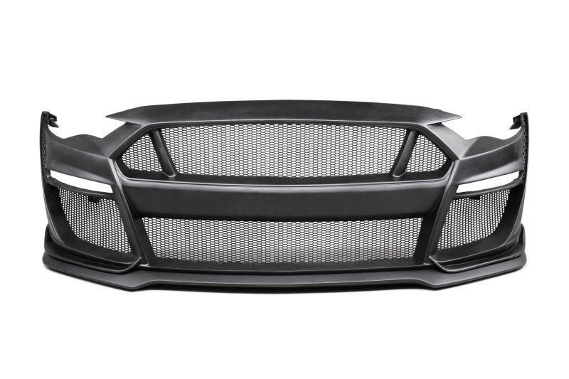 Anderson Composites 18-19 Ford Mustang Type-ST Fiberglass Front Bumper w/Lip (Req Anderson Fenders) - Burkken Auto Parts