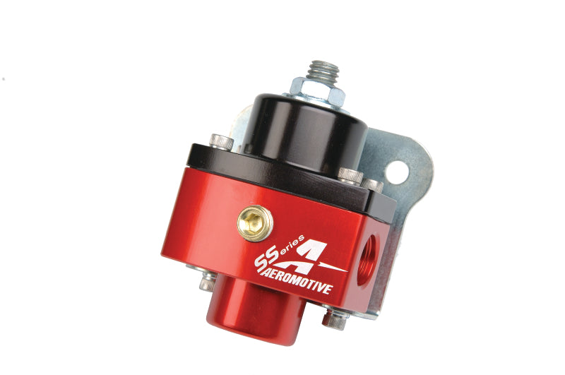 Aeromotive Carbureted Adjustable Regulator - Billet 2-Port AN-6 - Burkken Auto Parts