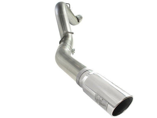 aFe MACHForce XP Exhaust 5in DPF-Back SS 11-13 GM Diesel Trucks V8-6.6L (td) (LML) (Pol Tip) - Burkken Auto Parts
