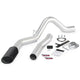 Banks Power 15 Chevy 6.6L LML ECLB/CCSB/CCLB Monster Exhaust System - SS Single Exhaust w/ Black Tip - Burkken Auto Parts