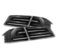 AlphaRex 12-21 Tesla Model S LUXX-Series LED Tail Lights - Alpha-Black - Burkken Auto Parts