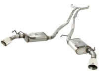 aFe MACHForce XP Exhaust 2.5in Stainless Steel CB/10-13 Chevy Camaro V6-3.6L (td) (polished tip) - Burkken Auto Parts