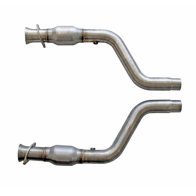 BBK 05-15 Dodge Challenger Charger Short Mid X Pipe w/Catalytic Converters 2-3/4 For LT Headers - Burkken Auto Parts