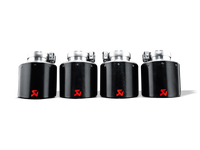 Akrapovic 06-13 Chevrolet Corvette ZO6/ZR1 (C6) Tail Pipe Set (Carbon 115 mm) - Burkken Auto Parts